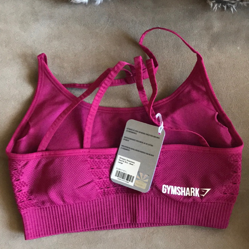 Gymshark strappy seamless sports bra